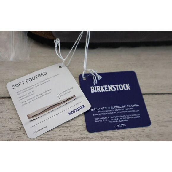 Birkenstock Women Sz 5 Faded Khaki Arizona Soft Footbed Oiled Leather Sandal - Picture 9 of 9